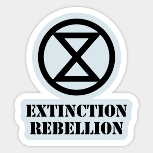 Extinction Rebellion Sticker